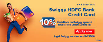 Swiggy HDFC Credit Card coupon image