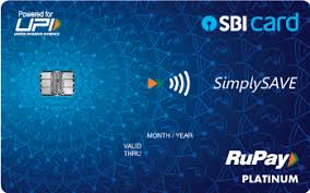 SBI SimplySAVE Credit Card coupon image